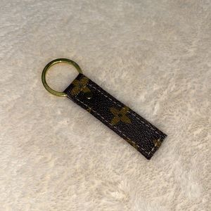 Upcycled Louis Vuitton Keychain